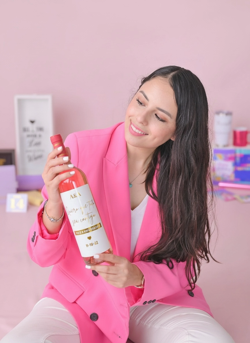 Taller de etiquetas de vino con foil